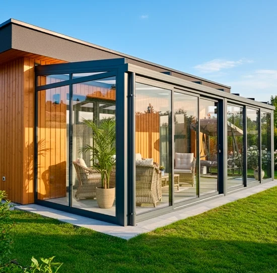 systemy przesuwne ramowe do zabudowy tarasu