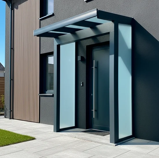 zadaszenie drzwi wejściowych
