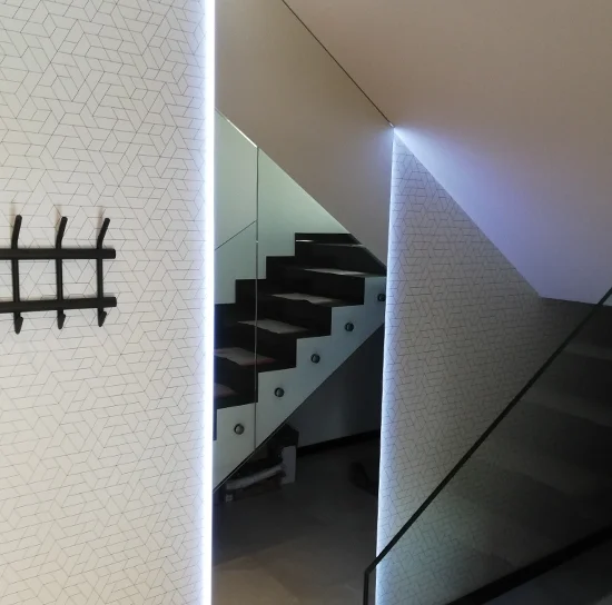 duże prostokątne lustro na wymiar podświetlone led