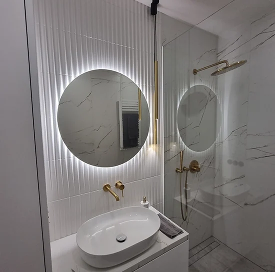 lustra na wymiar -podświetlone led